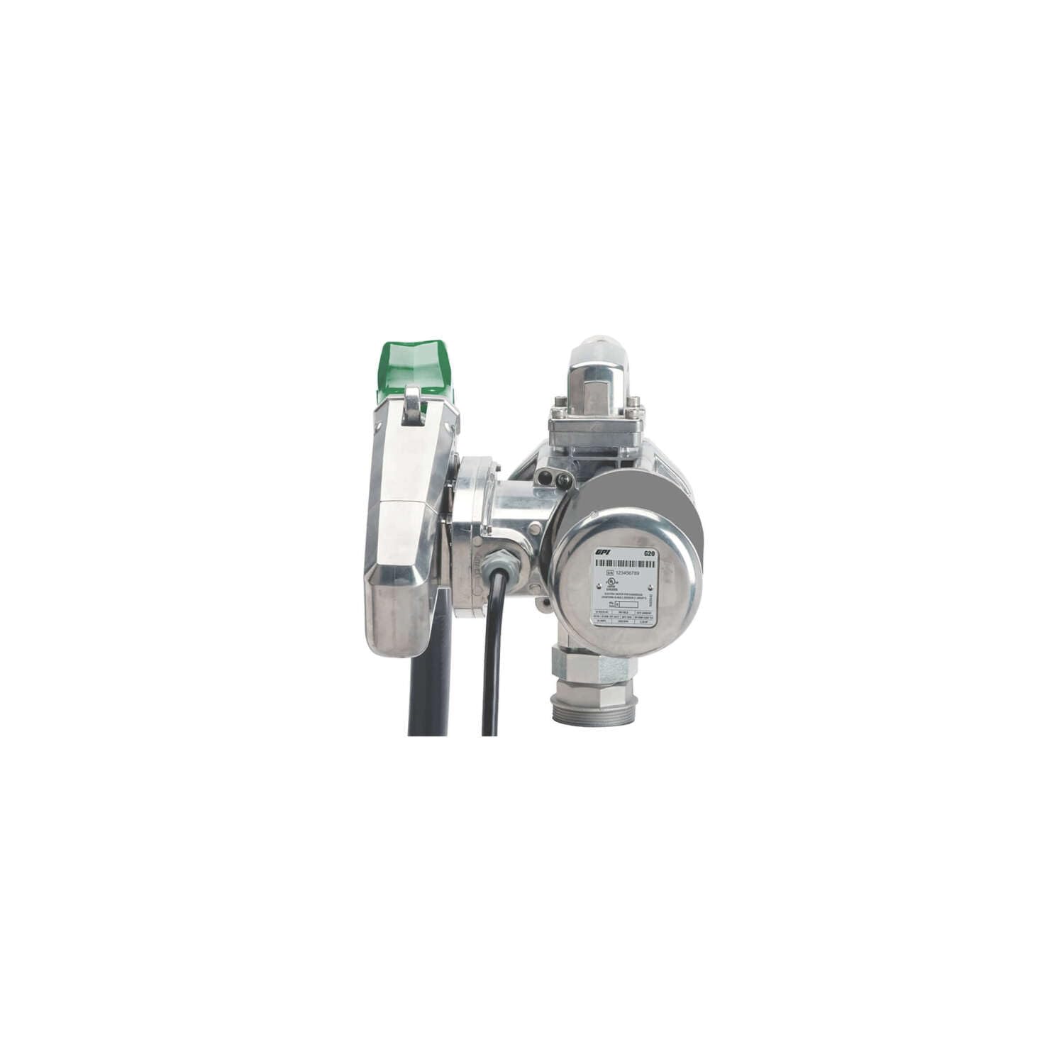 G20 Fuel Transfer Pump - GPI with Automatic Shut-off Nozzle, 20 GPM, 12 Volt (162000-03)