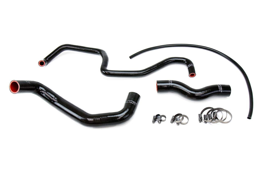 Black HPS 57-1048-BLK-1 Silicone Radiator Coolant Hose Kit