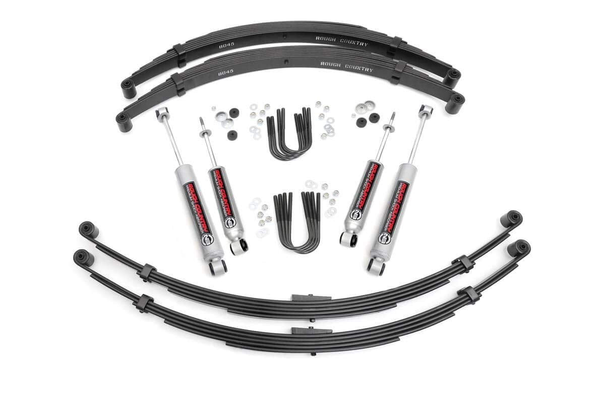 4" Rough Country Lift Kit for 1971-1973 International Scout II 4WD - 82030