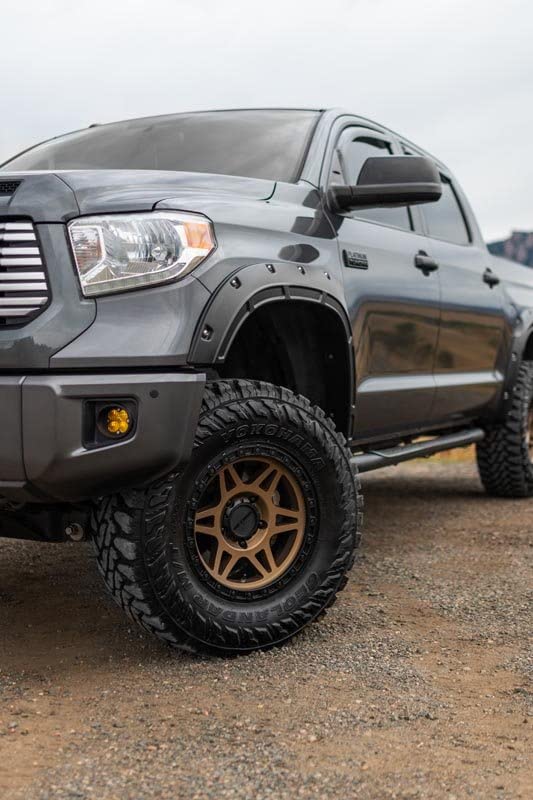 Defender Fender Flares Rough Country for 2014-2021 Toyota Tundra - A-T11411