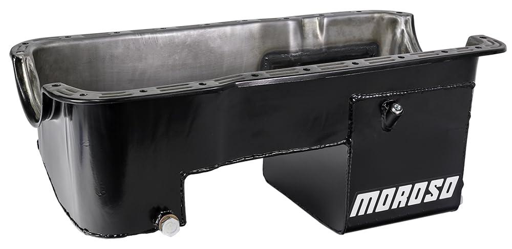 Oil Pan Moroso 20523 for Ford 351W Engines in Fox Chassis Vehicles