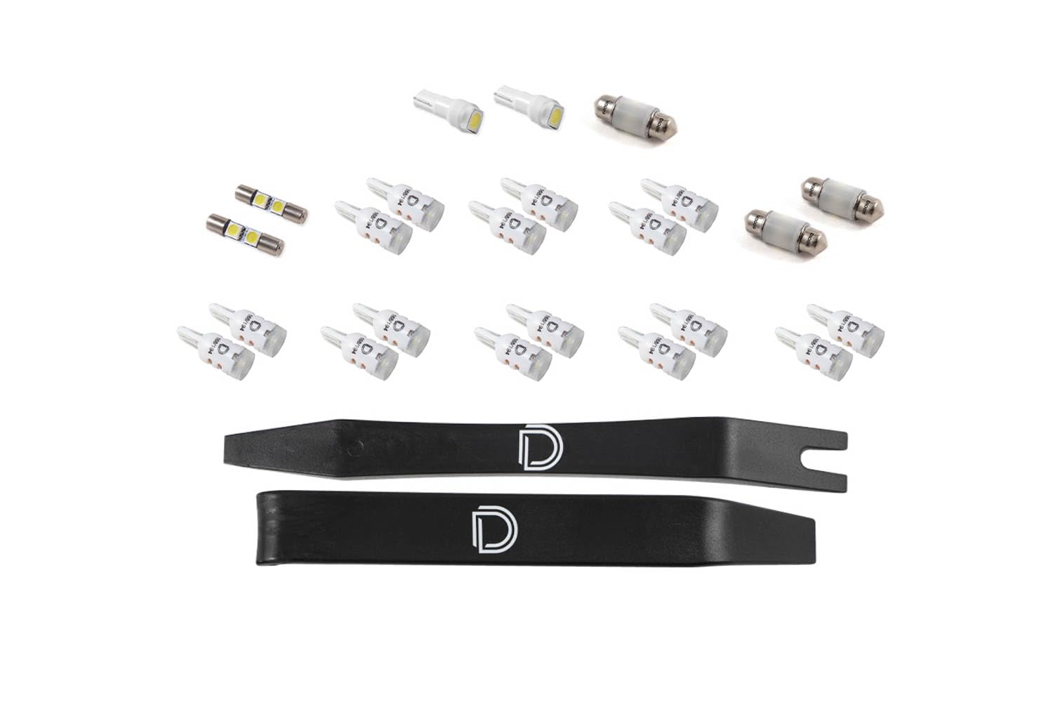 LED interior bulb pack Diode Dynamics compatible with Toyota 4Runner 2003-2009, Stage 1