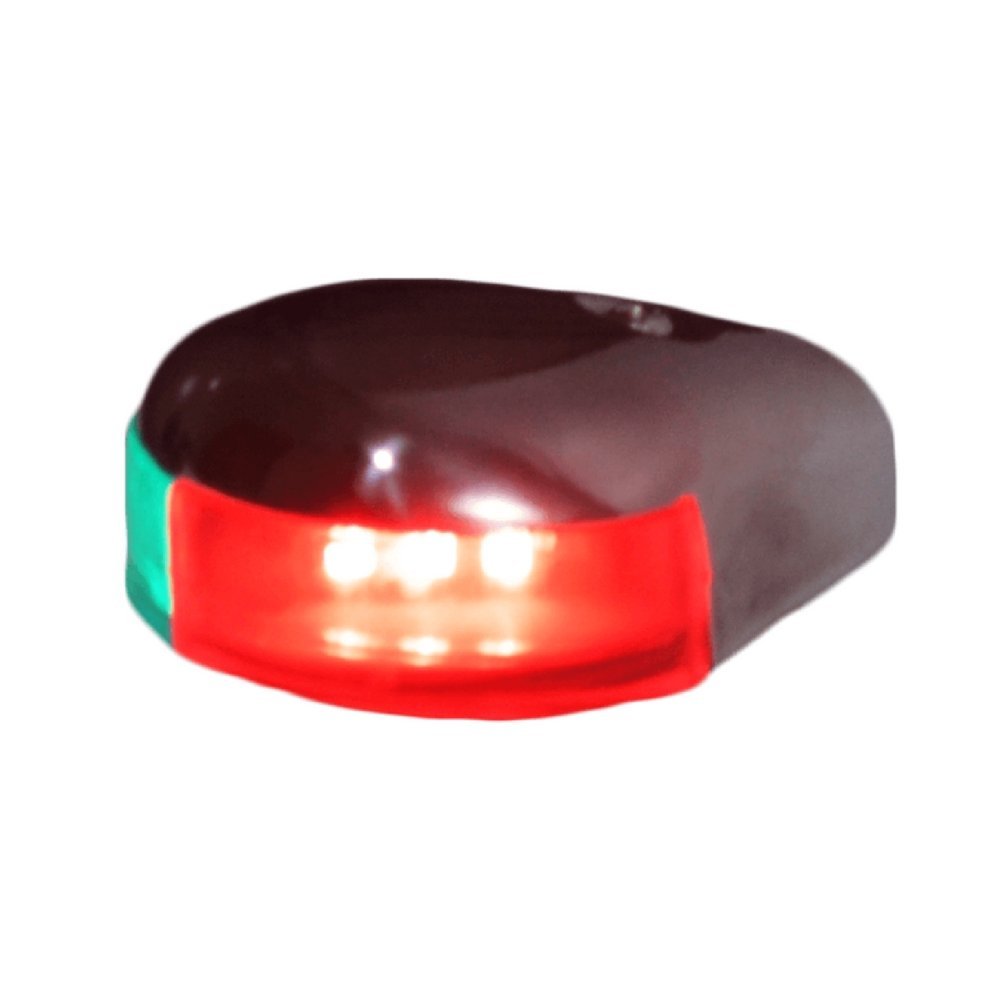 T-H Marine Combination Bow LED Navigation Lights – LED Combination Bow Navigation Light - Stainless Housing/Gasket & Hdwr. Dimensions: 2-3/8”L x 2-1/16”W x 7/8”H