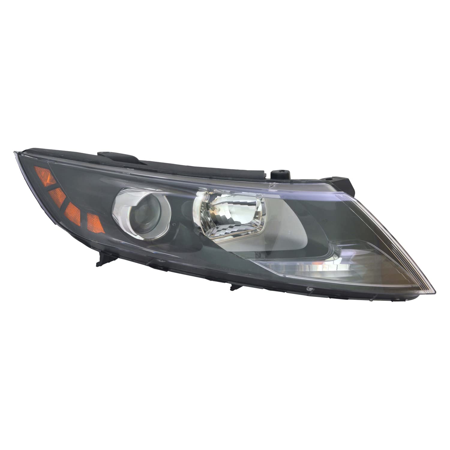 Right TYC Headlight Assembly Compatible with 2012-2013 Kia Optima