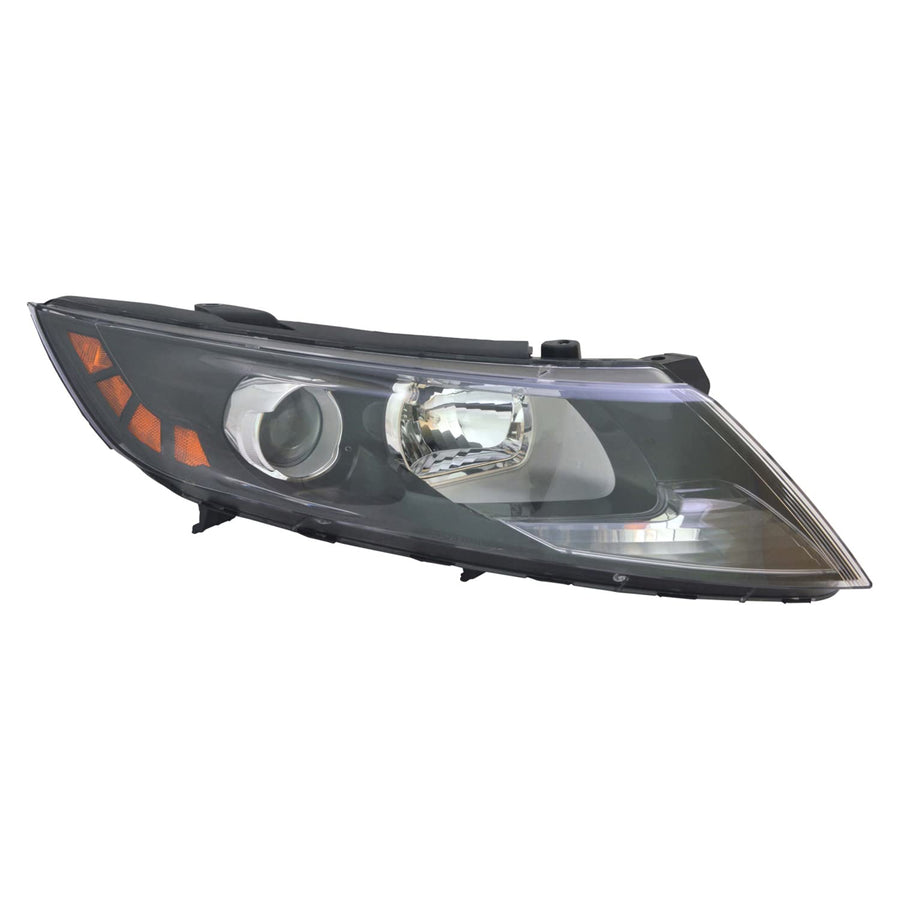 Right TYC Headlight Assembly Compatible with 2012-2013 Kia Optima