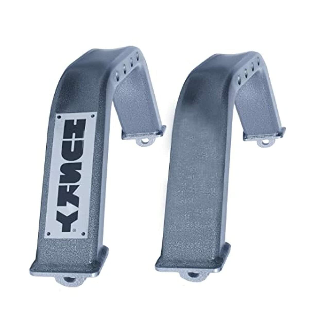 Husky 33187 Towing Fifth Wheel Trailer Hitch Head Support – Set of 2 Legs, Compatible with Husky 16,000 lb Hitch Heads, Powder Coated Steel, Silver Finish