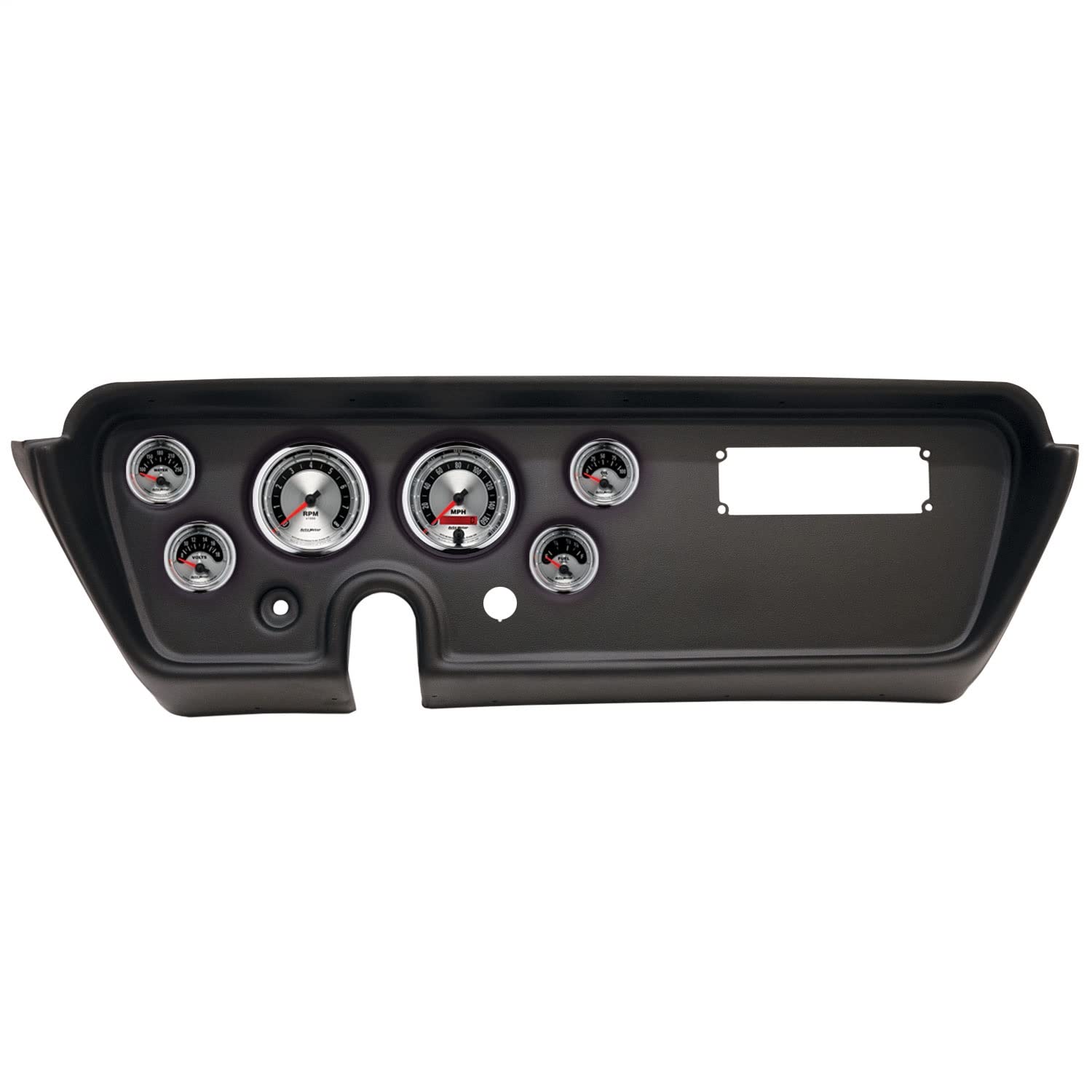 AutoMeter Dash Kit Direct Fit, (3 3/8" X2, 2 1/16" X4), Pontiac GTO/Lemans 67, American Muscle (2113-01)