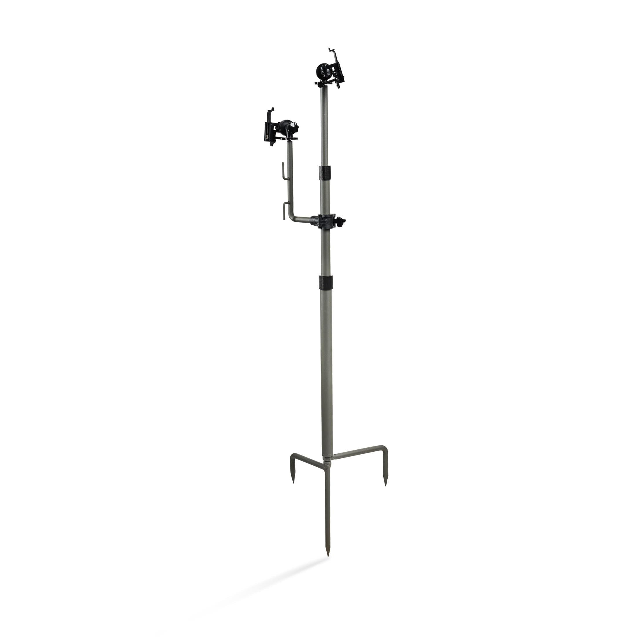 Camera Stake Moultrie for Edge Series Cameras - Universal 1/4"-20 Threaded Mount for 2 Devices - Perfect for Camera and Solar