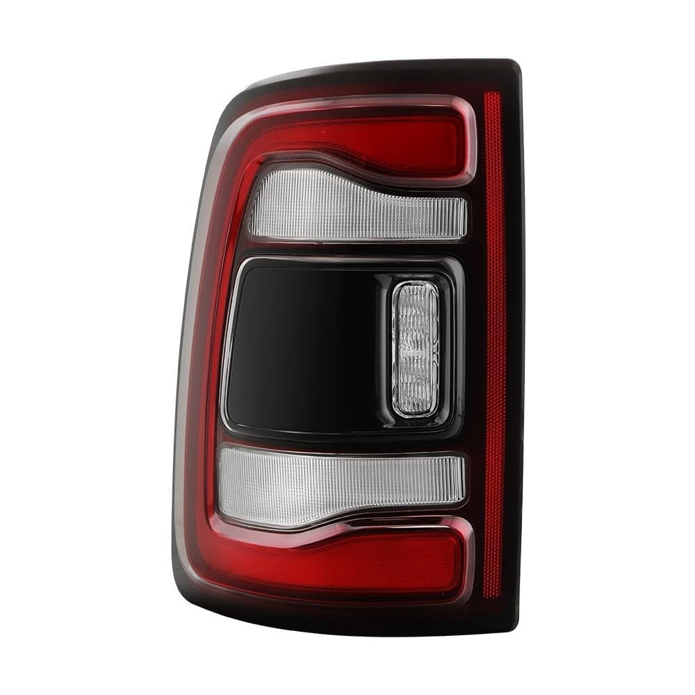 Dodge Ram 2500 Spyder (POE) 19-24 w/o Blind Spot Detection Black Bezel LED Tail Light - OE Left