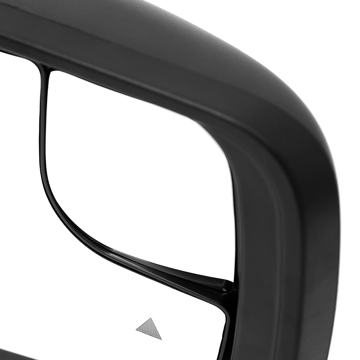 Power Spec-D Tuning Black Heated + LED Signal + Blind Spot Monitor BSM Right Passenger Side Mirror Compatible with 2019-2024 Ram 1500