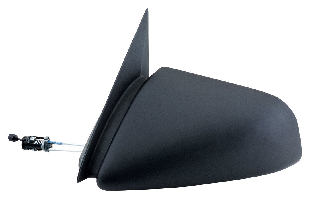 Driver Side Fit Mirror for Dodge Shadow, Plymouth Sundance, Duster, Black, Non-Foldaway, Manual Remote