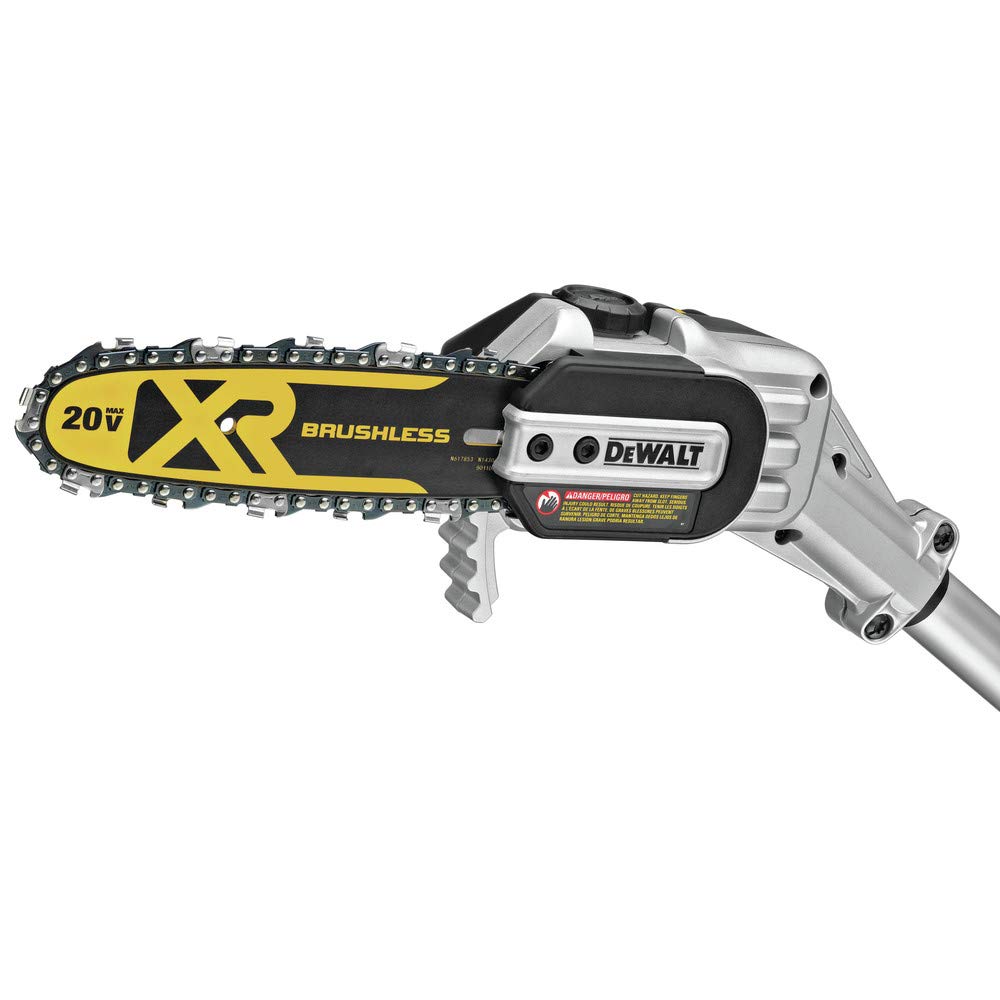 20V MAX* DEWALT XR Pole Saw, 15-Foot Reach (DCPS620M1)