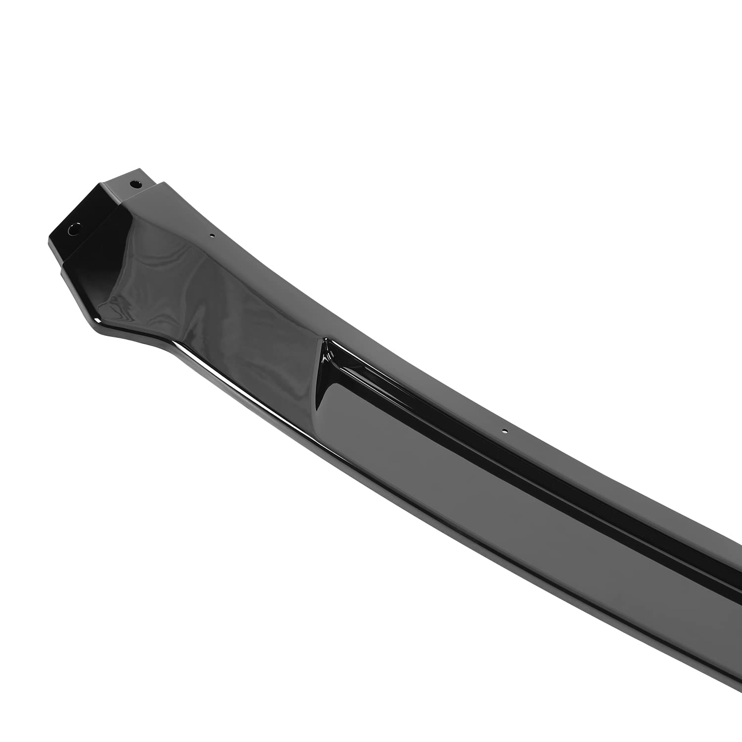 Glossy Black Spec-D Tuning Front Bumper Lip Spoiler Splitter Kit 3PC Set Compatible with Nissan 370Z 2009-2012