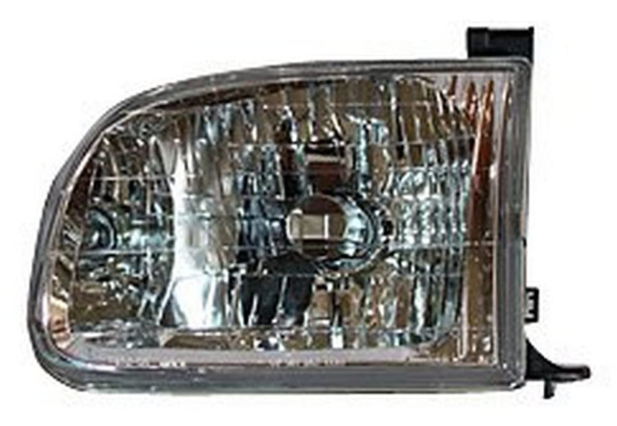 Left TYC Headlight Assembly Compatible with 2000-2004 Toyota Tundra