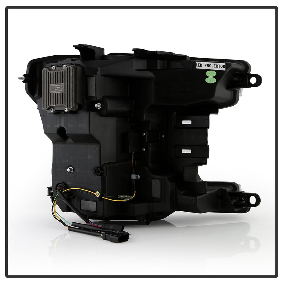 Headlights Spyder Apex (PRO-YD-FF15018HALAP-SEQ-BK)