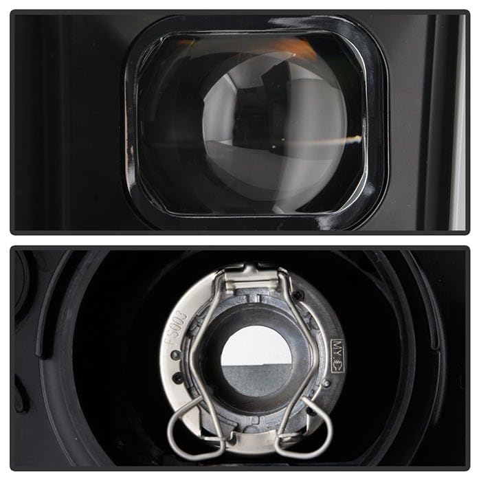 Projector Headlight Spyder - (PRO-YD-T4R10SI-BK)