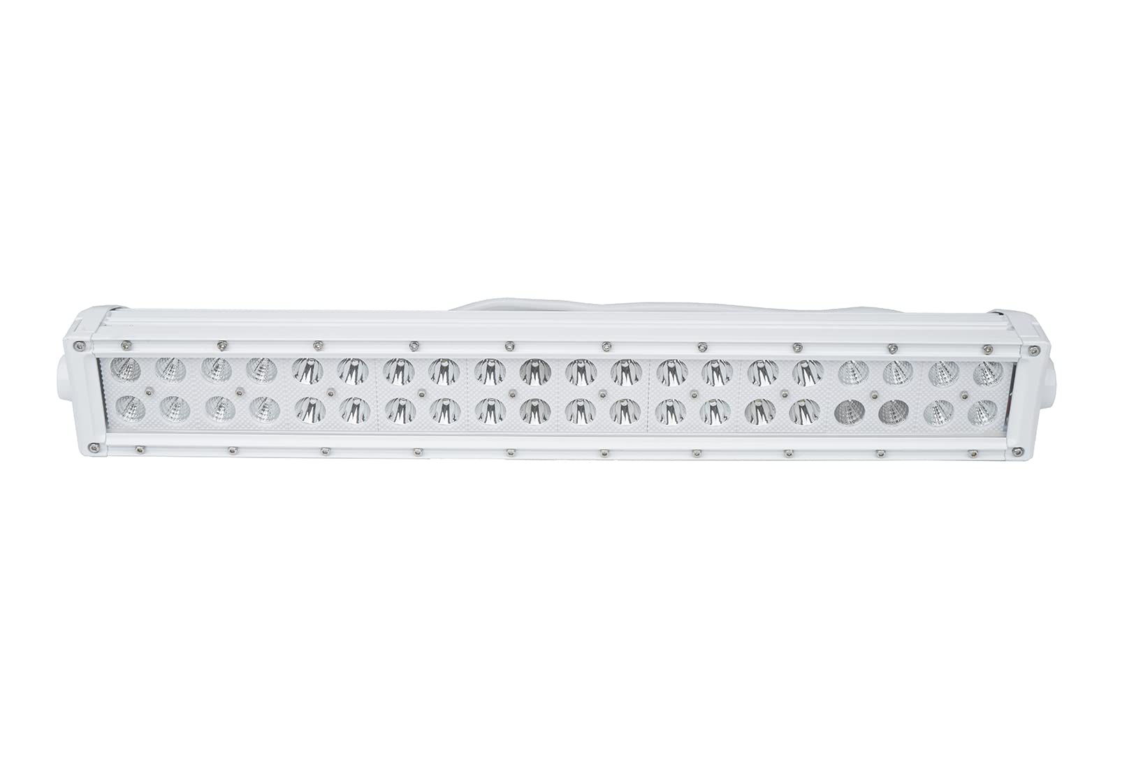 Race Sport Lighting 20inch MS120WWDS Marine Grade Dual Row Straight Light Bar with 120-Watt 40 x 3W High Intensity CREE LEDs