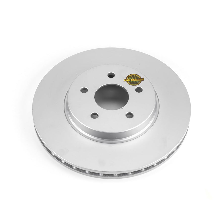 Power Stop Front EBR816EVC Genuine Geomet Coated Evolution Brake Rotor For Jaguar X-Type 2002-2008 [Model Specific]
