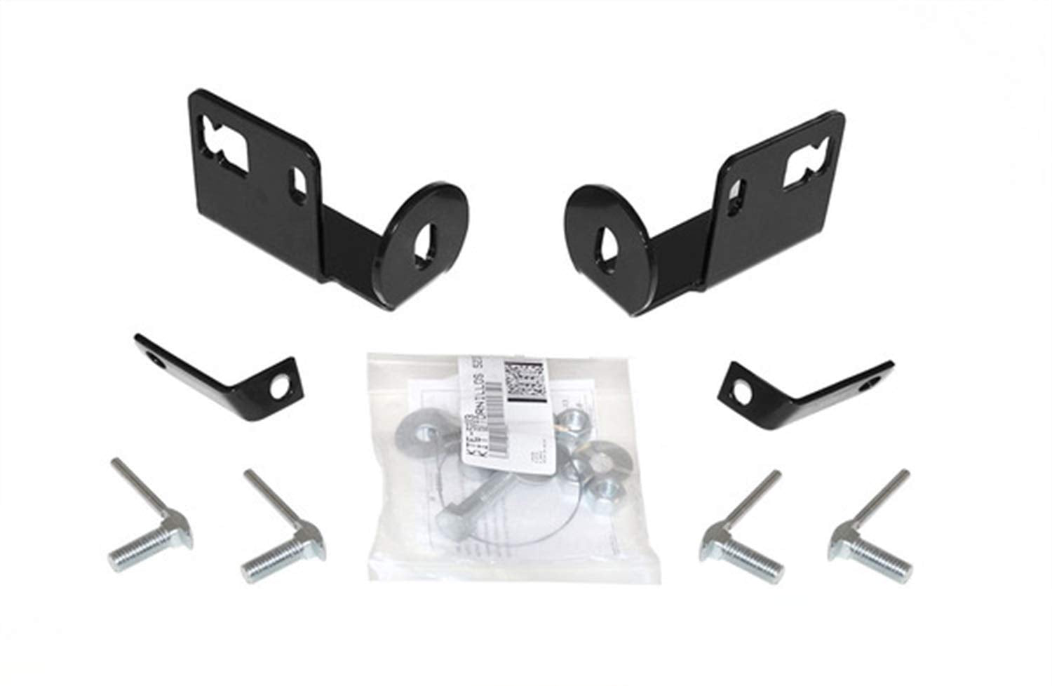 RC2 Bull Bar Go Rhino w/ 20" Single Row Light Mount Hole & Mounting Brackets | Mild Steel, Textured Black | 55883T | Fits 2009 - 2024 Ford F-150 (Excludes Models with Front park assist)