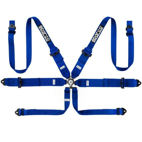 6 Points SPARCO Harness Blue S04818RH1AZ