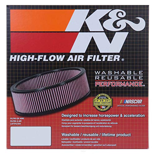 K&N Engine Air Filter: Clean Every 75,000 Miles, Reusable, Washable, Premium, Replacement Car Air Filter: Compatible with Select 1963-2012 CHEVROLET/GMC/BUICK/PONTIAC Vehicle Models, E-1150