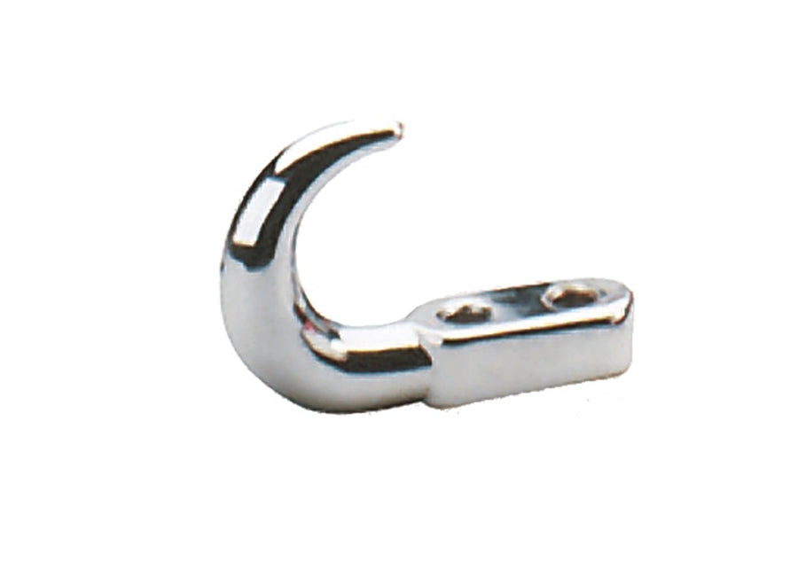 13200 WARN Universal Tow Hook, Chrome: 4 Ton (8,000 lb) Capacity