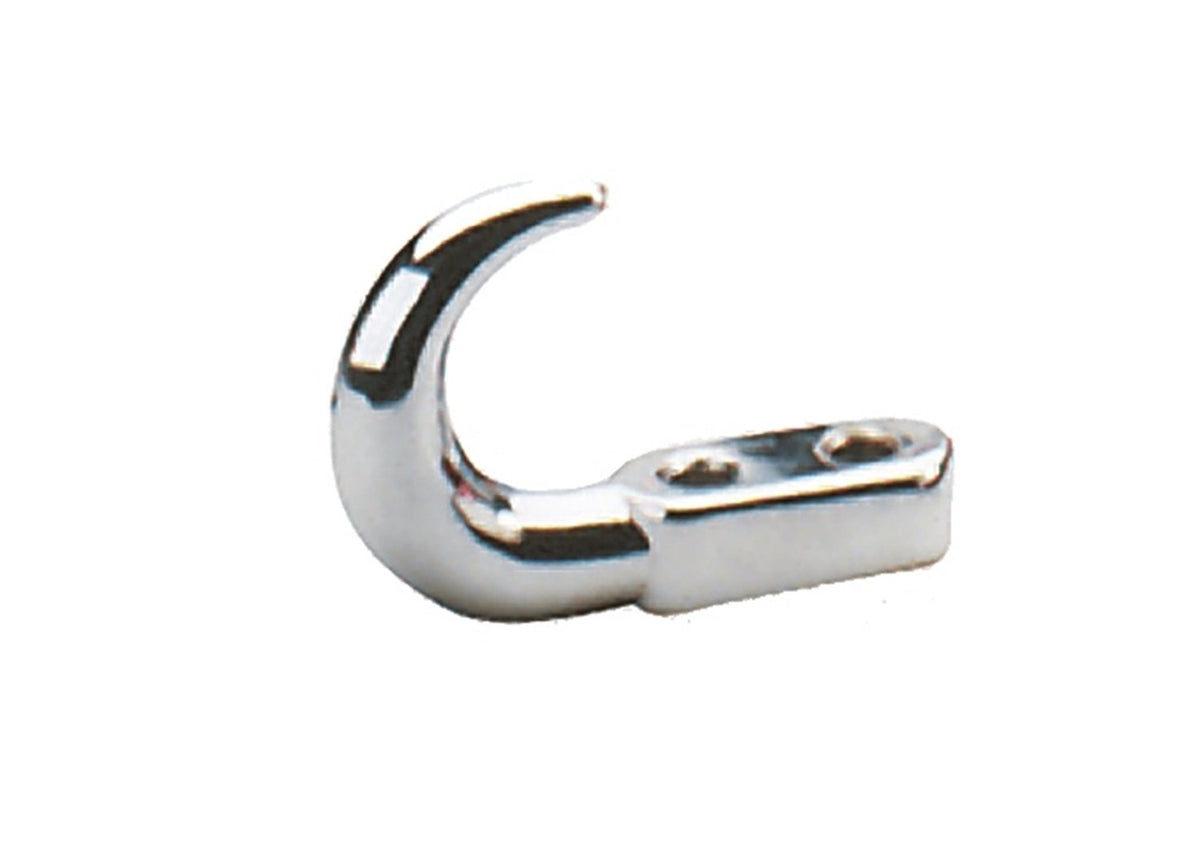 13200 WARN Universal Tow Hook, Chrome: 4 Ton (8,000 lb) Capacity