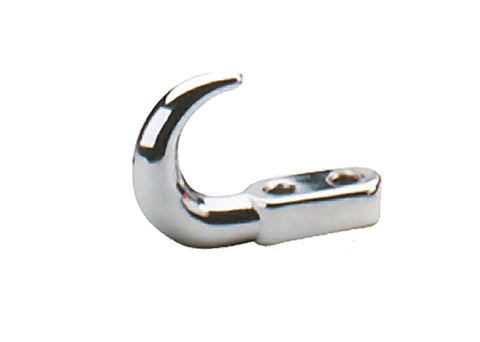 13200 WARN Universal Tow Hook, Chrome: 4 Ton (8,000 lb) Capacity