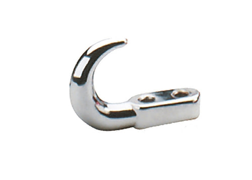 13200 WARN Universal Tow Hook, Chrome: 4 Ton (8,000 lb) Capacity