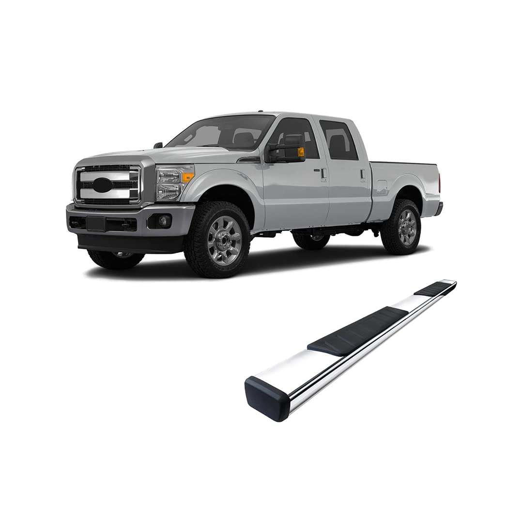 SU-FO0390SS Black Horse Stainless Summit Running Board, 1 Pack