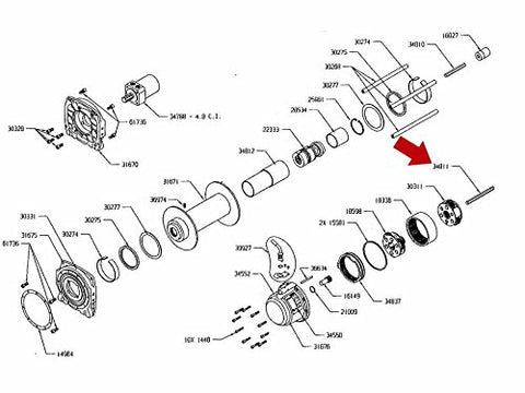 34811 WARN Drive Shaft