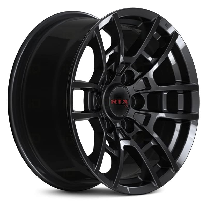 Custom RTX HILUX Wheel - 17x8, 5 Offset, 6x139.7 Bolt Pattern, 106.1mm Hub - Satin Black Rim