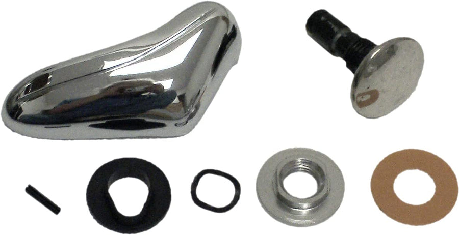 VWH68LH Brothers Trucks Vent Window Handle - Chrome - Left - Each