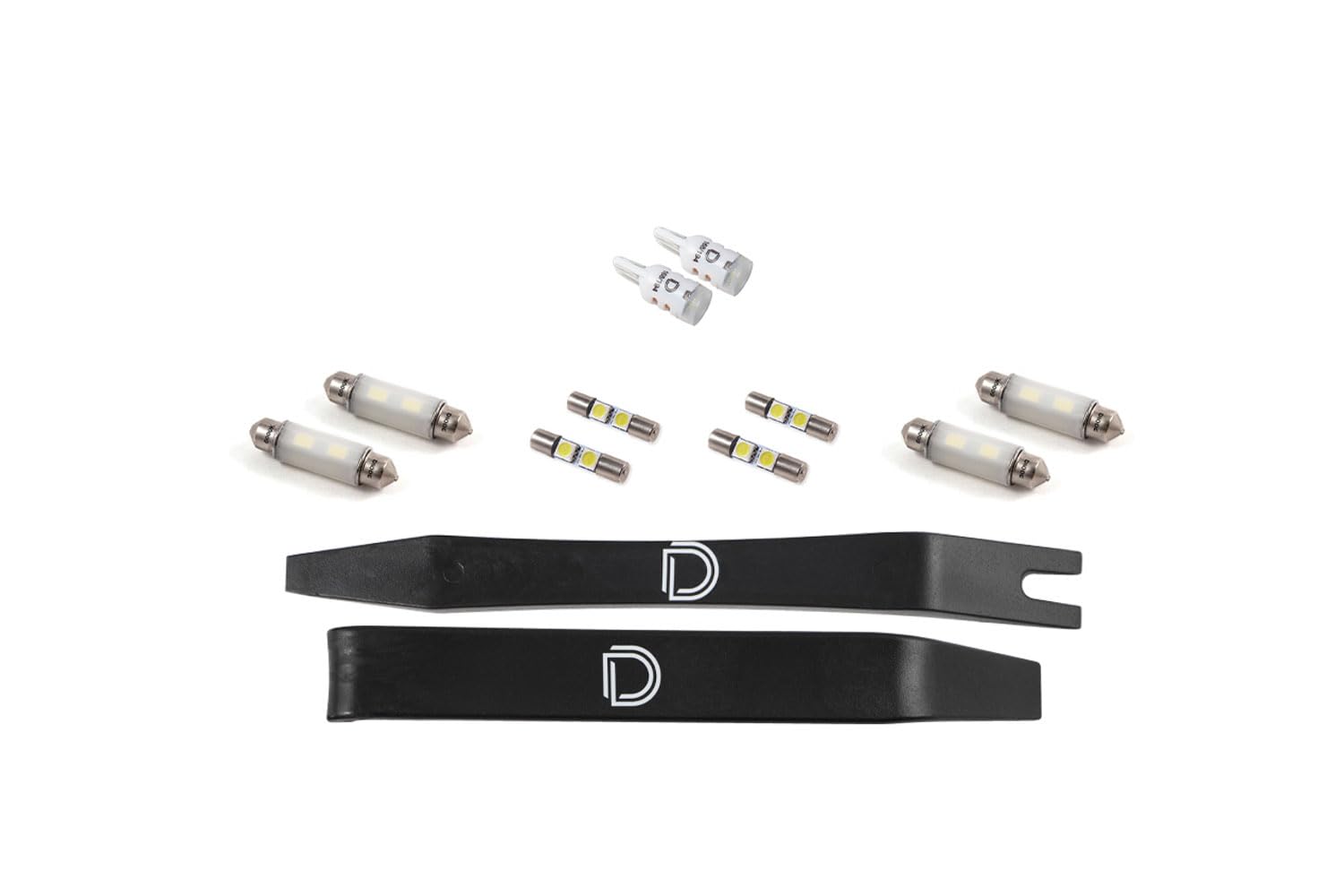 Diode Dynamics interior bulb pack LED compatible with GMC Sierra 1500/2500/3500 2007-2013, Stage 2