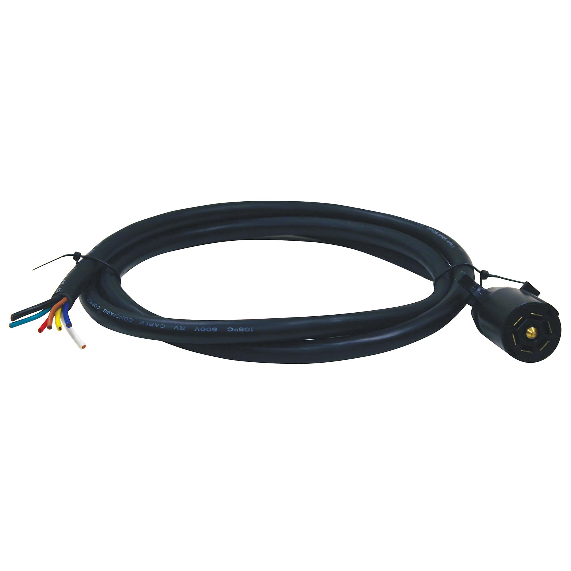 7-Way Buyers Products Flat Pin Trailer Side Connector