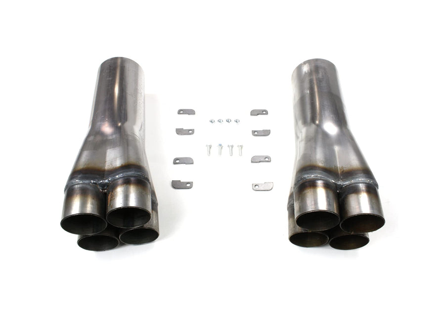 4-1 Slip-on Exhaust Collector Patriot Exhaust H7691 4" x 2-1/4"