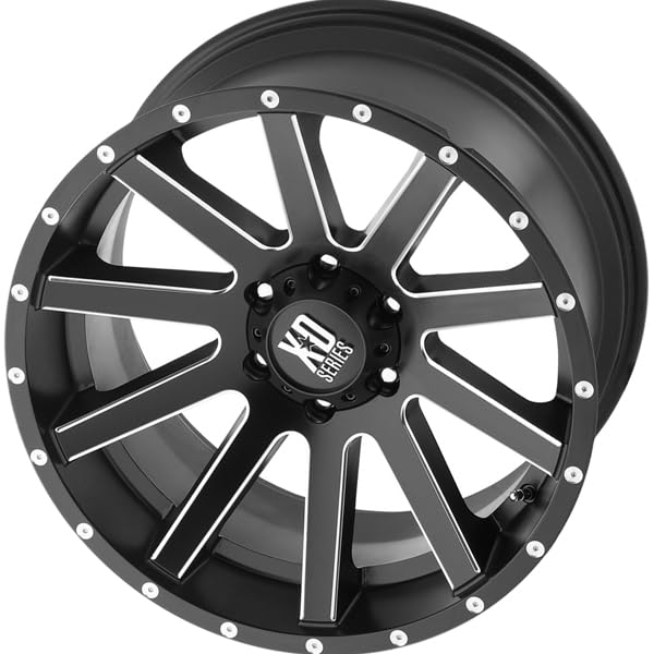 XD 20X10 XD818 S-BLK MILL SP -24MM 6X135 - XD81821063924N