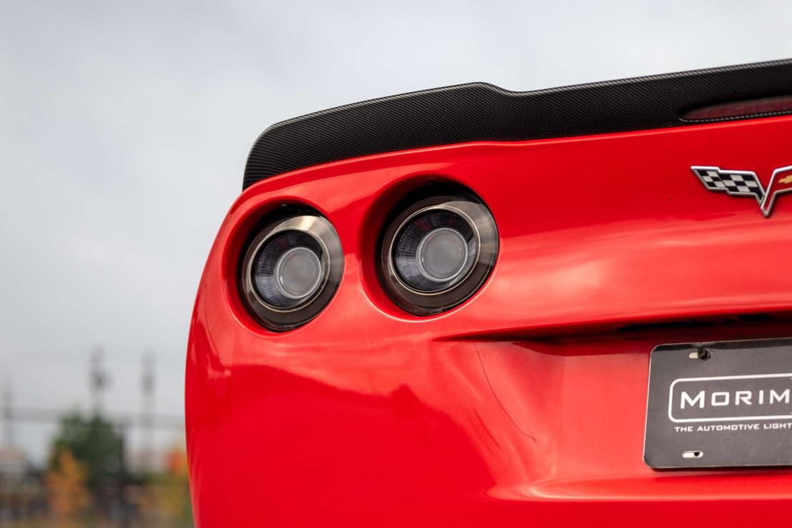 Morimoto XB LED Taillights Chevrolet Corvette Fits 05-13, Plug and Play Taillight Assemblies (Smoked)