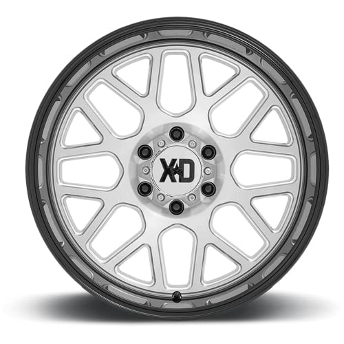 Xd849 Wheels Grenade 2 Gloss Black Milled Wheel with Alloy Steel (20 x 9. inches /5 x 71 mm, 0 mm Offset)