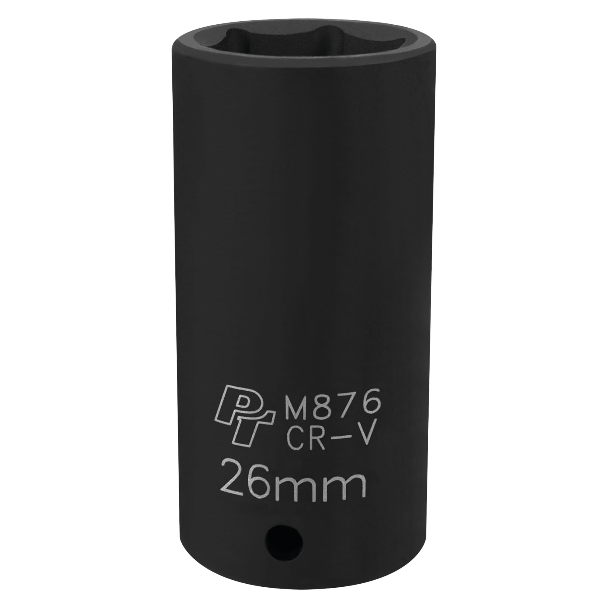 1/2-Inch Drive Performance Tool M876 6pt Impact Socket, 26mm