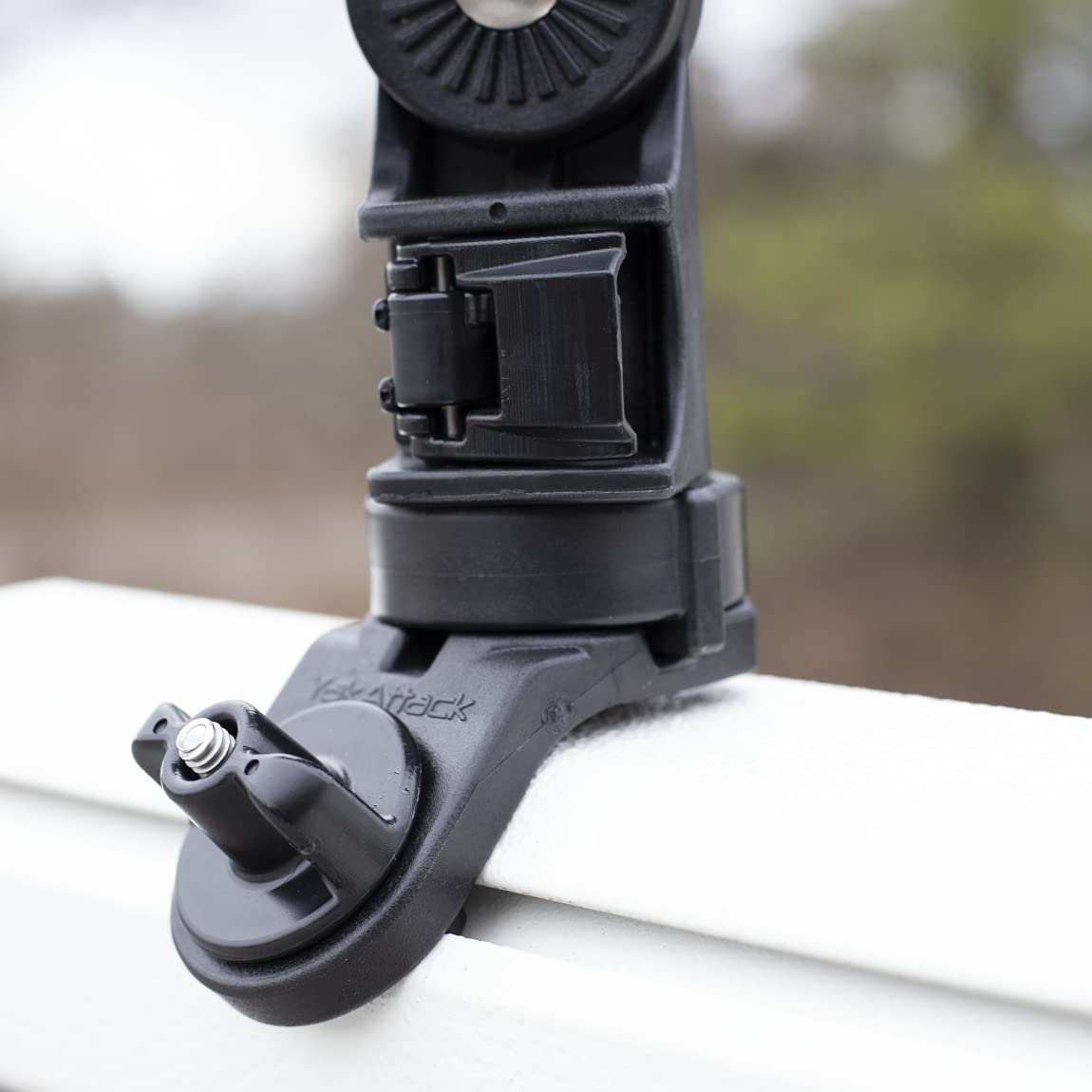 YakAttack Track Adapter Turnkey – 60° Mount | Fits Polar Kraft, Smoker Craft IGTS, and GatorTail Boat Track Systems | Mount Rod Holders, Fish Finders, Cup Holders & More | Made in USA