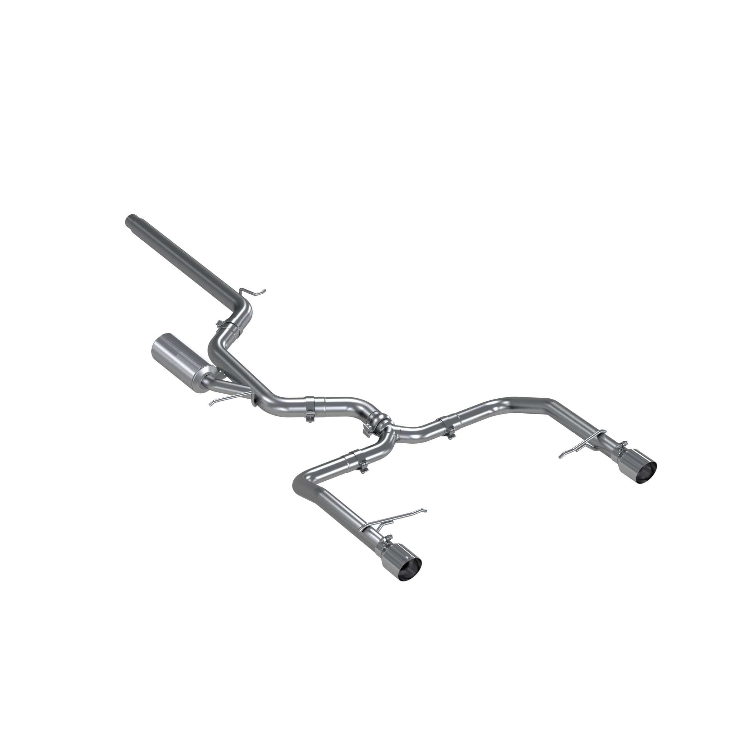 19-21 VW Jetta GLI MBRP T304 SS 3in Cat-Back Dual Rear Exit Exhaust