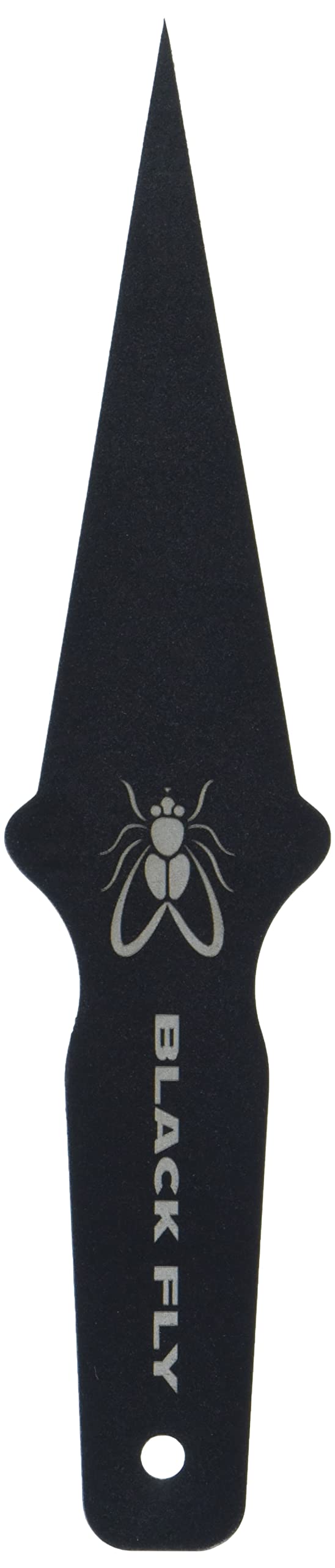 8" Overall Black Fly / 2mm Thick