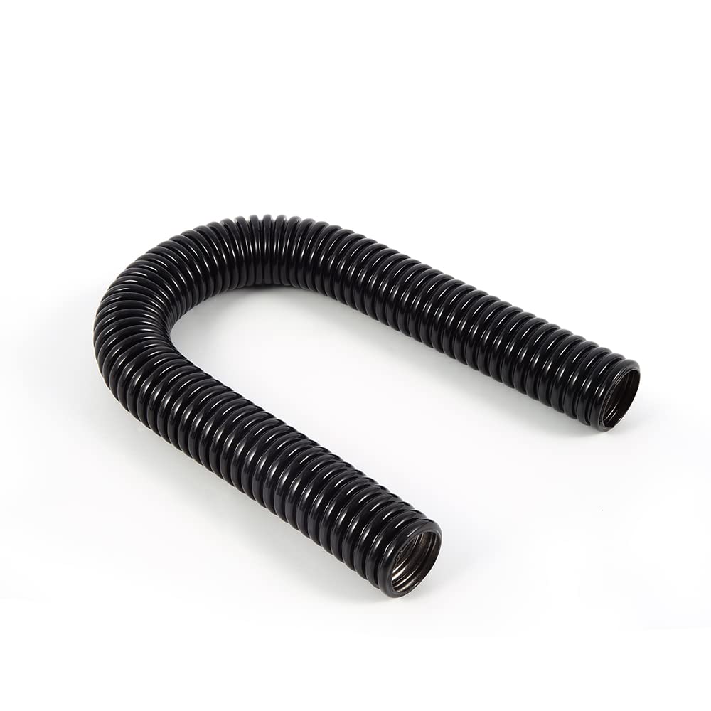 Mishimoto Universal Flexible Stainless Steel Radiator Hose Kit, 24”, Black MMAH-U24BK