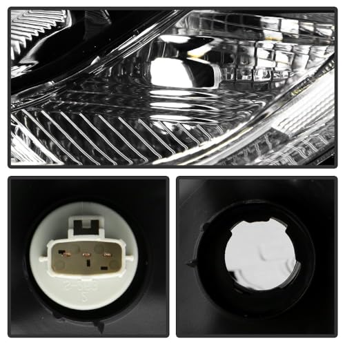 Toyota Highlander Spyder (xTune) LED Headlight (Halogen Signal) - OE Right 20-23 (Non DRL)