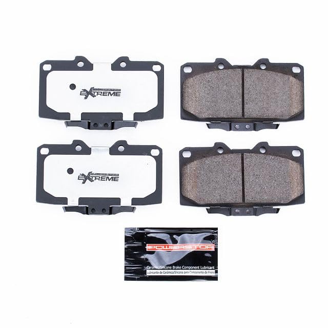 Power Stop Z26-647 Brake Pad Extreme Performance For Nissan 300ZX 1989-1996 [Model Specific] New Formulation