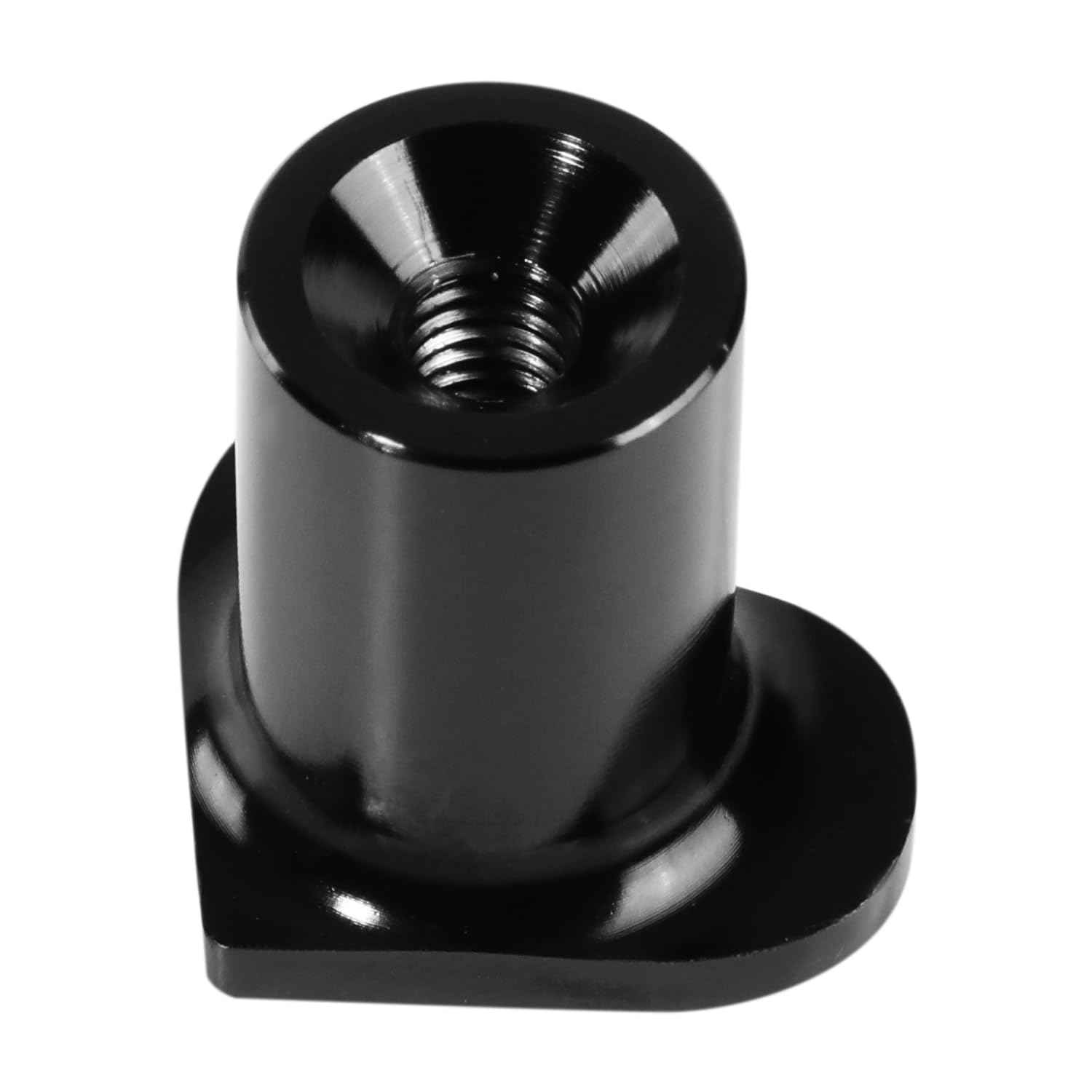 NRG Innovations 6061 Aluminum NRG-DB-H003BK Heart E-Brake Drift Button, Hand Brake Lever Button Compatible with Honda Civic/CRX/Del Sol, Black