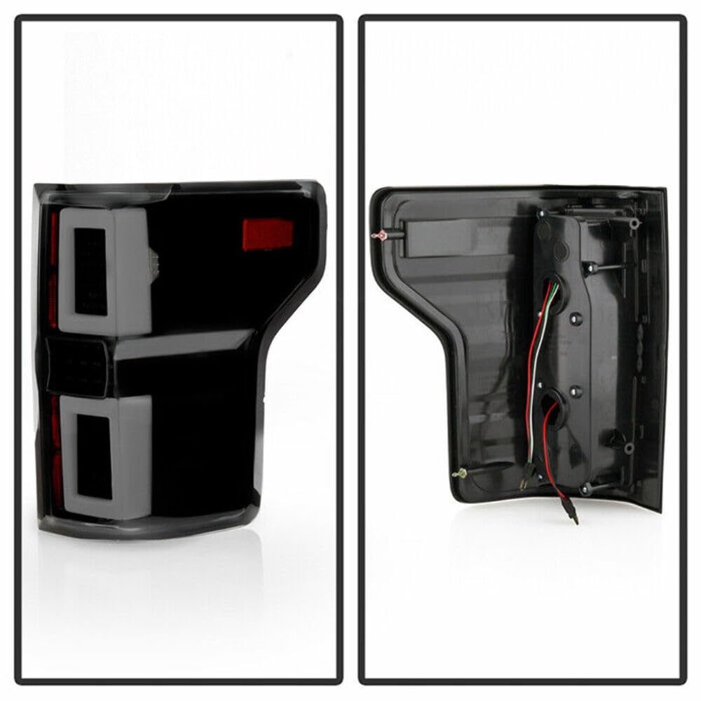 Xtune Spyder - LED Tail Lights (ALT-ON-FF15015-LBLED-BSM)