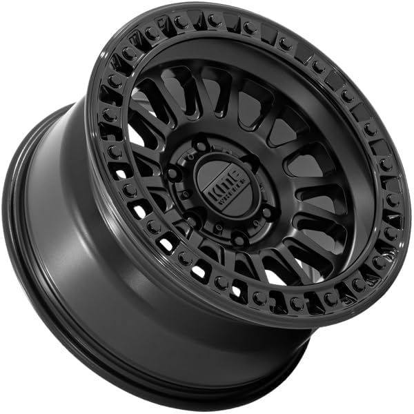 KMC Wheels 20X9 IMS 8X1705.71 18mm MATTE BLACK W/ GLOSS BLACK LIP - KM552MB20908718