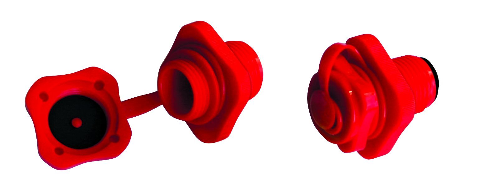 Boston Valve Airhead, Red, One Size (AHBV-2), 2 Count (Pack of 1)